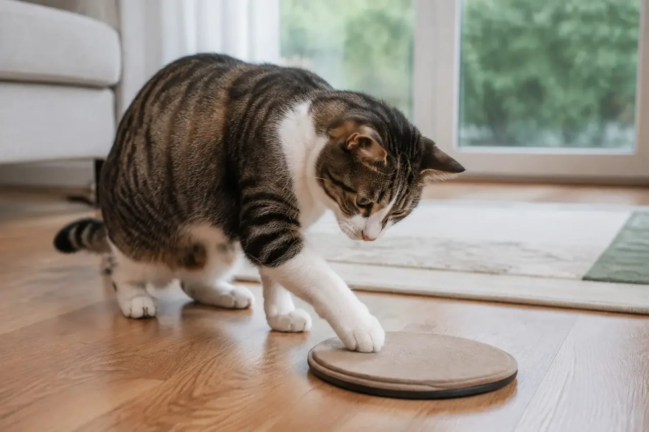 Мишень для лапы для кошки