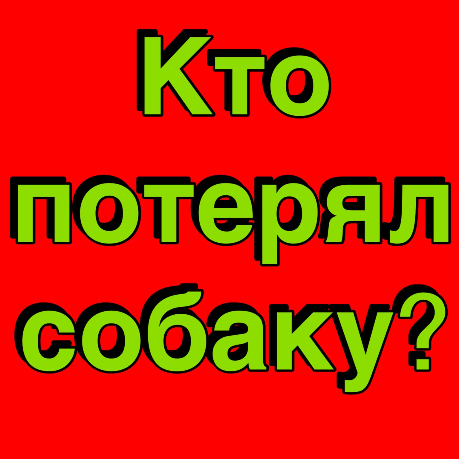 Объявление о питомце в Калуге — фото объявления